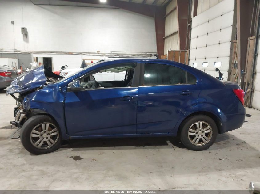 2013 Chevrolet Sonic Lt Auto VIN: 1G1JC5SG0D4224654 Lot: 43873036