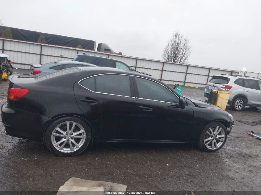 2006 Lexus Is 350 VIN: JTHBE262662002538 Lot: 43873042