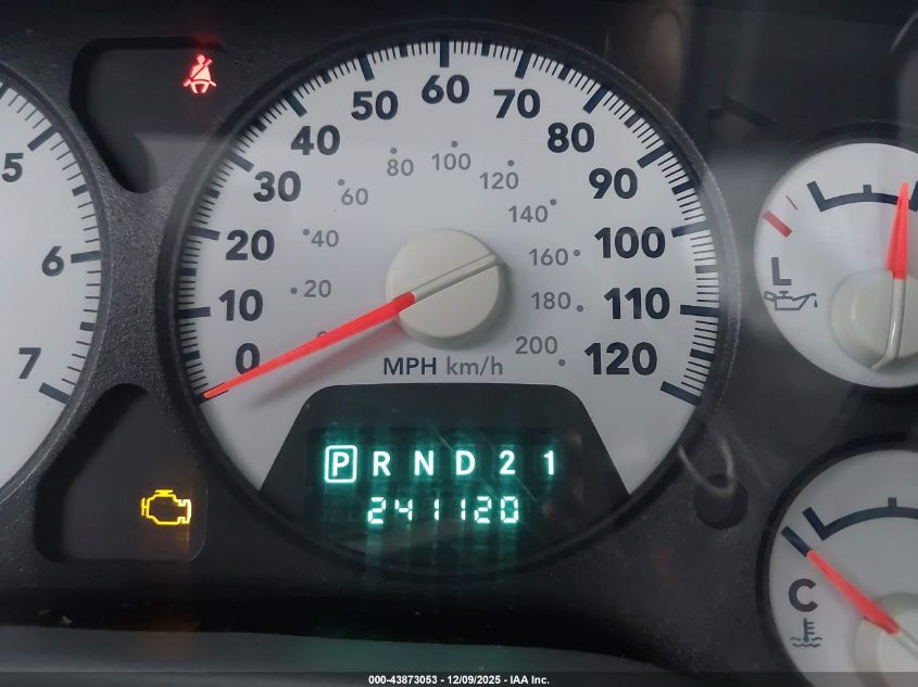 2007 Dodge Ram 1500 Slt/Trx4 Off Road/Sport VIN: 1D7HU18257S222993 Lot: 43873053