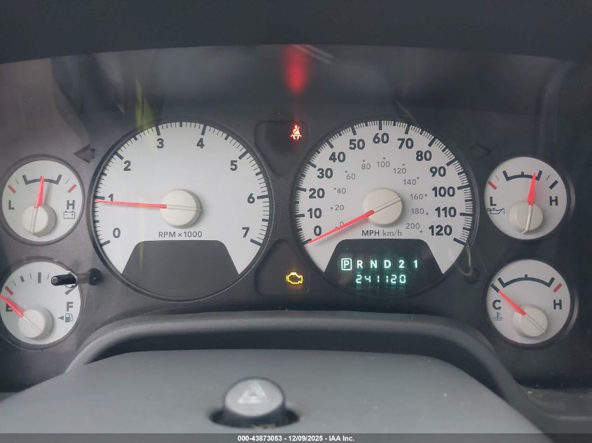 2007 Dodge Ram 1500 Slt/Trx4 Off Road/Sport VIN: 1D7HU18257S222993 Lot: 43873053