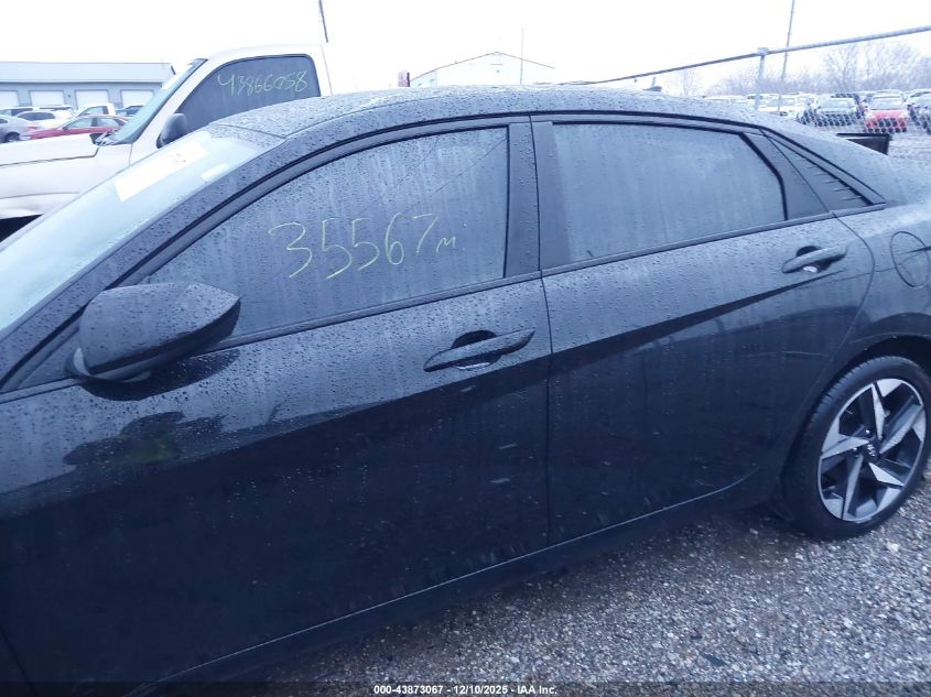 2023 Hyundai Elantra Sel VIN: KMHLS4AG2PU593742 Lot: 43873067