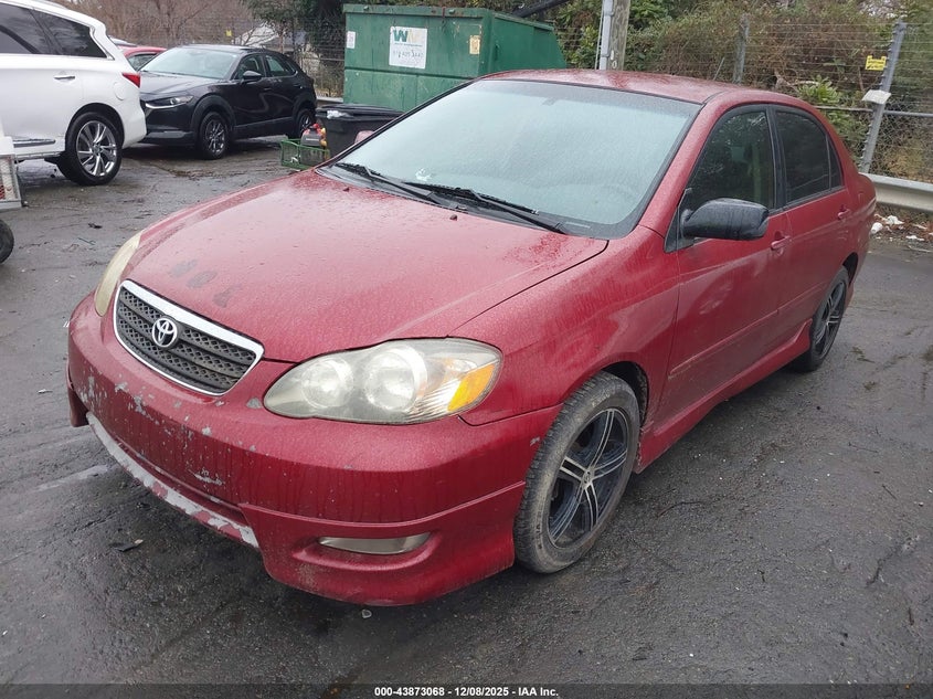 1NXBR32E58Z962660 2008 TOYOTA COROLLA photo no. 2