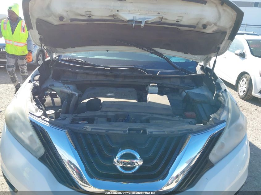 2015 Nissan Murano Sl VIN: 5N1AZ2MHXFN271323 Lot: 43873070