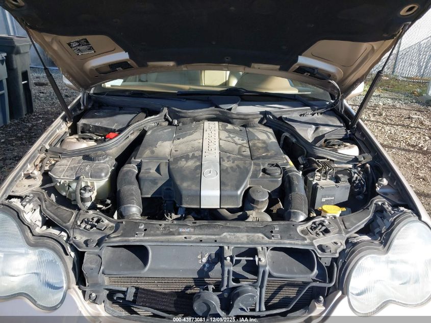 2002 Mercedes-Benz C 240 VIN: WDBRF61J42E005710 Lot: 43873081