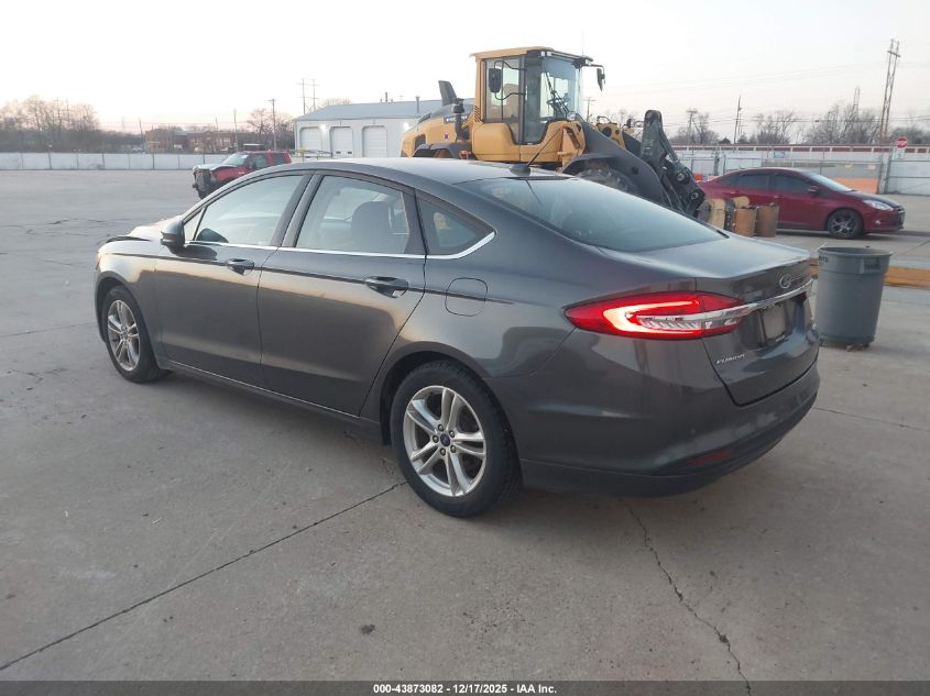 2018 Ford Fusion Se VIN: 3FA6P0HD8JR218207 Lot: 43873082