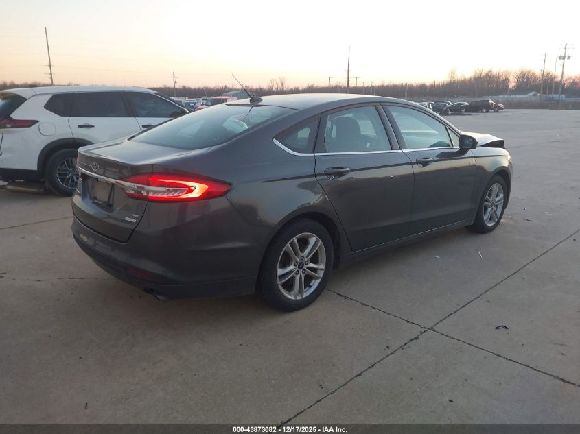2018 Ford Fusion Se VIN: 3FA6P0HD8JR218207 Lot: 43873082