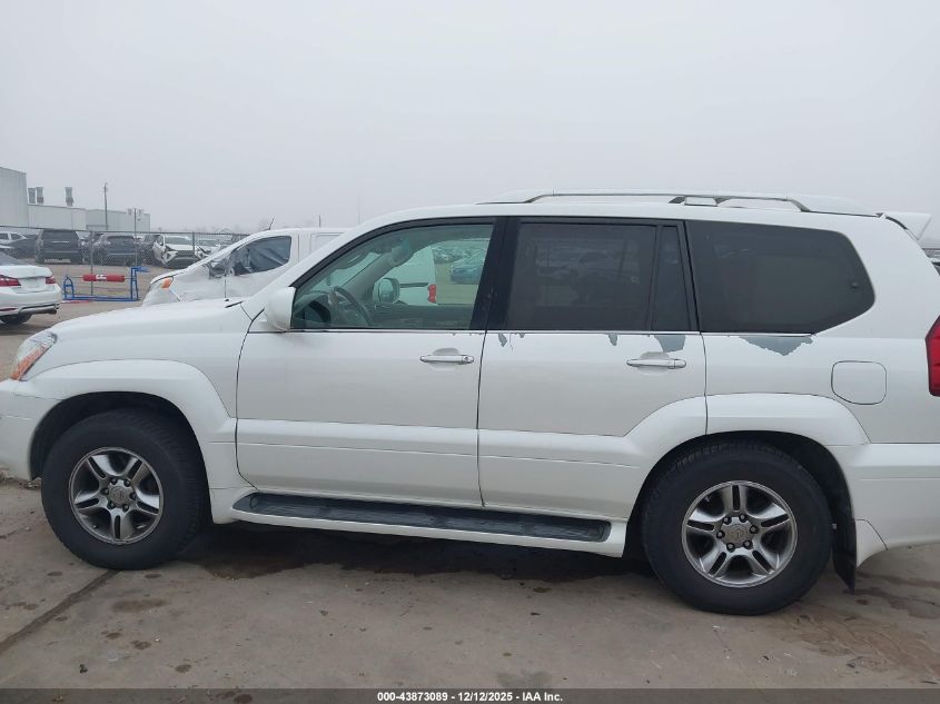 2008 Lexus Gx 470 VIN: JTJBT20X780159566 Lot: 43873089