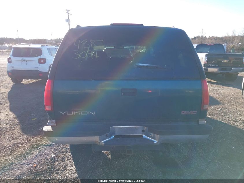 1998 GMC Yukon Slt VIN: 1GKEK13R7WJ723447 Lot: 43873094