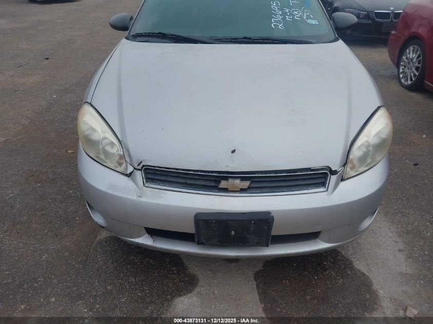 2007 Chevrolet Monte Carlo Ls VIN: 2G1WJ15K079236695 Lot: 43873131