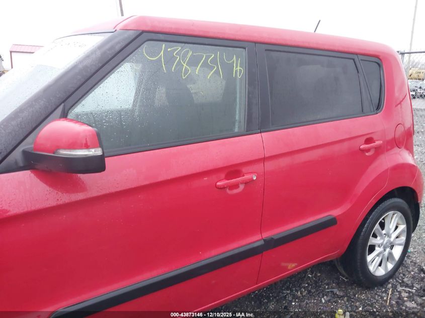 2012 Kia Soul + VIN: KNDJT2A63C7472599 Lot: 43873146