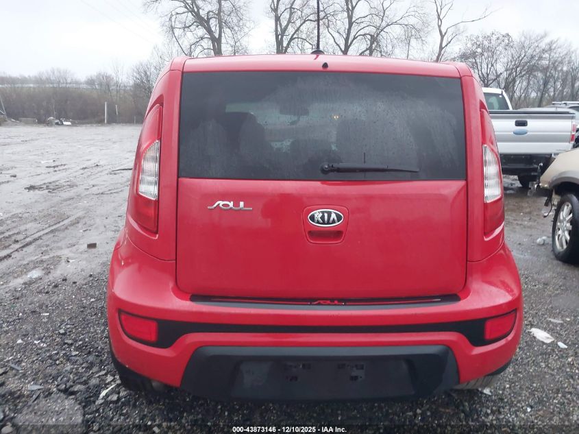 2012 Kia Soul + VIN: KNDJT2A63C7472599 Lot: 43873146