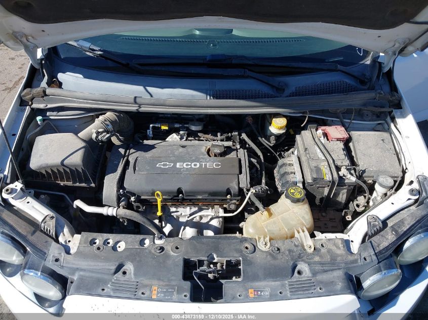 2016 Chevrolet Sonic Lt Auto VIN: 1G1JC5SHXG4135297 Lot: 43873159