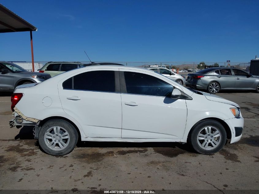 2016 Chevrolet Sonic Lt Auto VIN: 1G1JC5SHXG4135297 Lot: 43873159