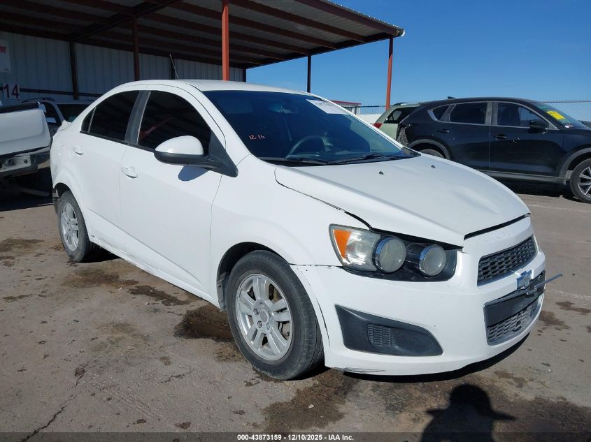2016 Chevrolet Sonic Lt Auto
