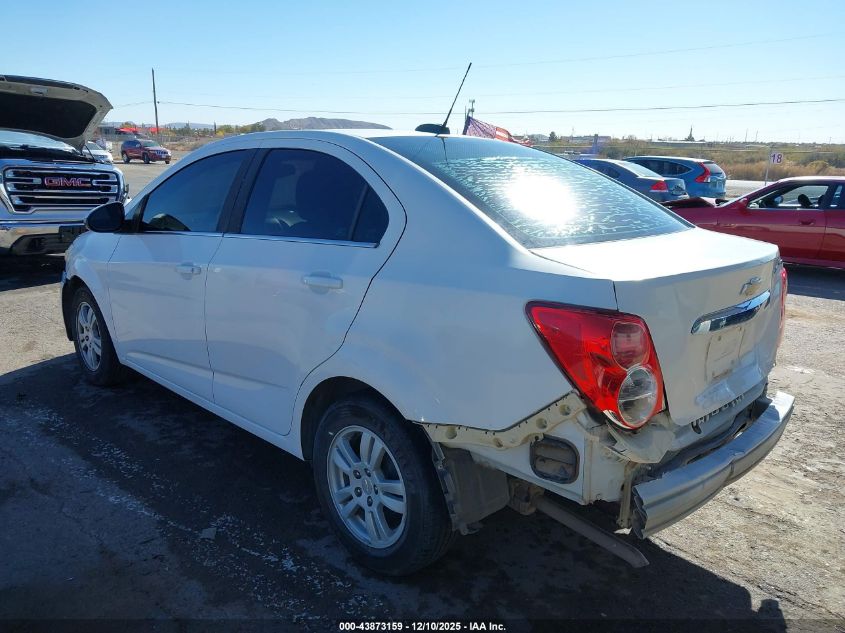 2016 Chevrolet Sonic Lt Auto