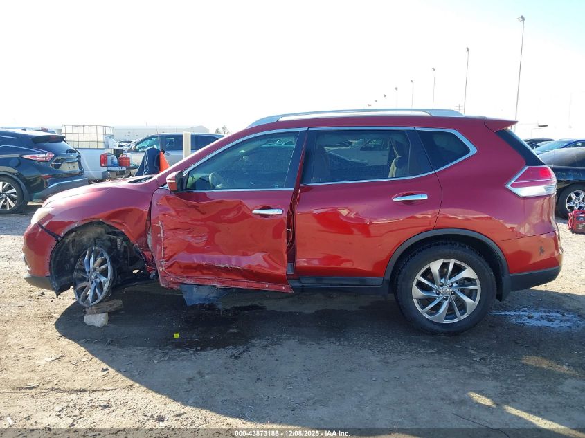 2015 Nissan Rogue Sl VIN: 5N1AT2MT7FC921565 Lot: 43873186