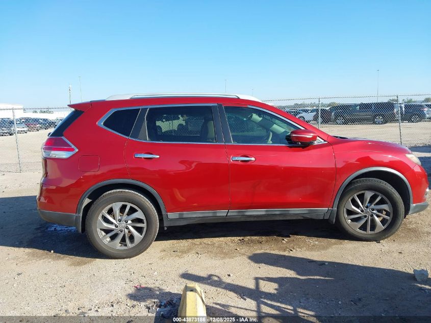 2015 Nissan Rogue Sl VIN: 5N1AT2MT7FC921565 Lot: 43873186