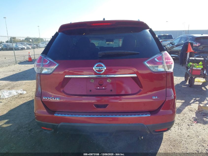 2015 Nissan Rogue Sl VIN: 5N1AT2MT7FC921565 Lot: 43873186