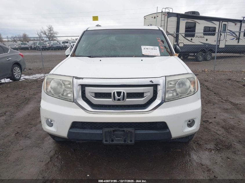 2010 Honda Pilot Touring VIN: 5FNYF4H92AB013539 Lot: 43873195