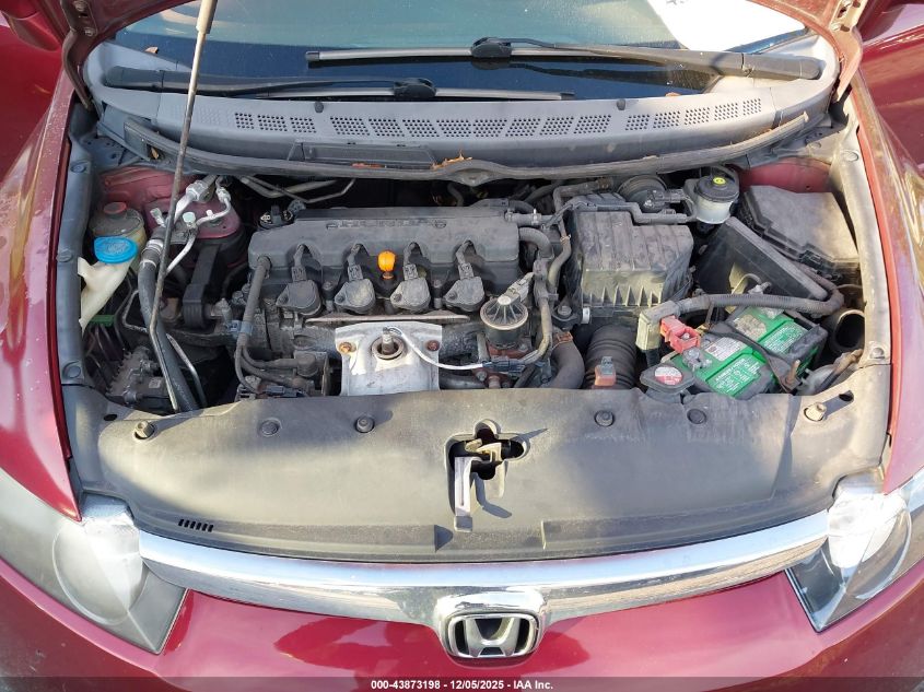 2008 Honda Civic Lx VIN: 1HGFA16548L007609 Lot: 43873198