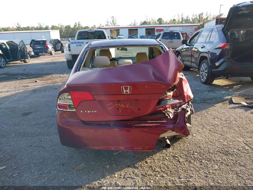 2008 Honda Civic Lx VIN: 1HGFA16548L007609 Lot: 43873198