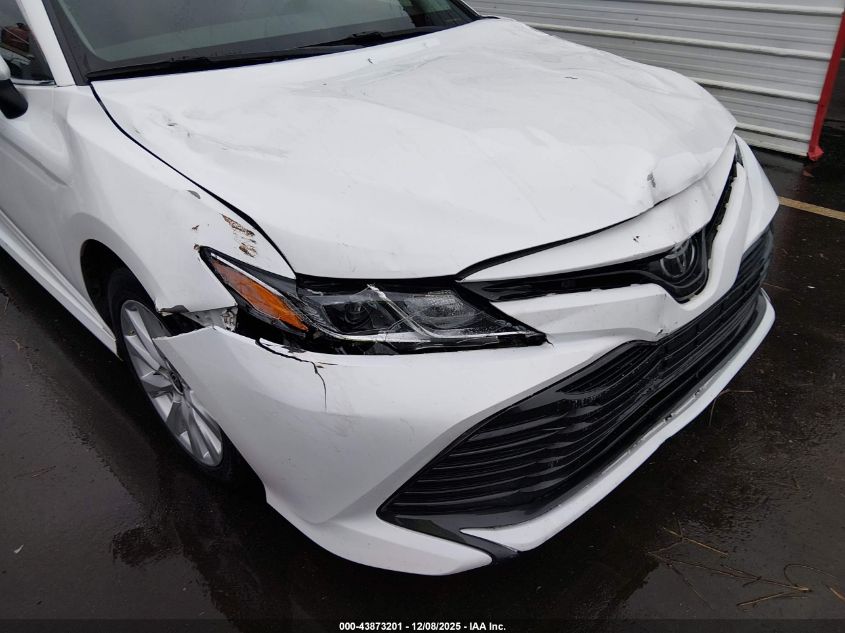 2020 Toyota Camry Le VIN: 4T1C11AK6LU960240 Lot: 43873201