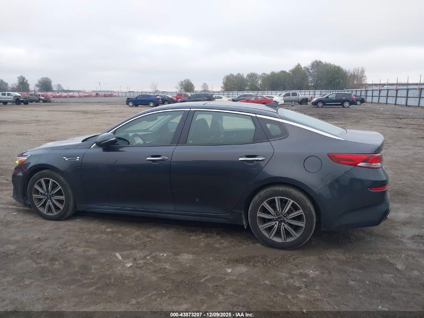 2019 Kia Optima Ex VIN: 5XXGU4L19KG326640 Lot: 43873207