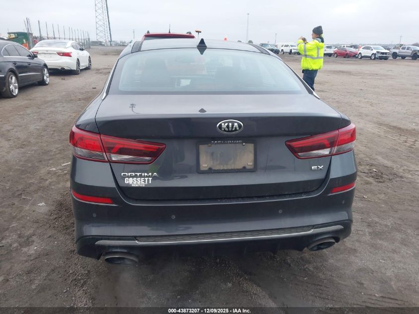 2019 Kia Optima Ex VIN: 5XXGU4L19KG326640 Lot: 43873207