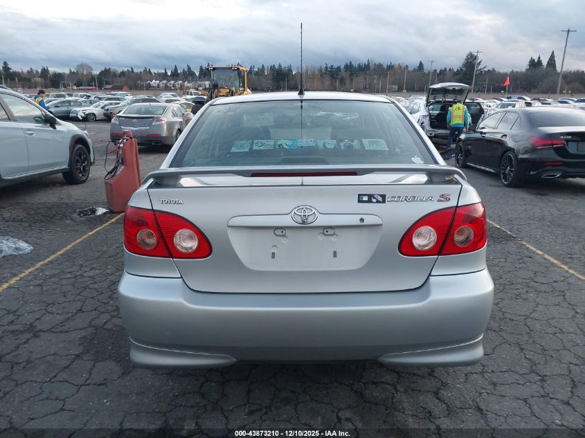 2005 Toyota Corolla S VIN: 1NXBR32E55Z408840 Lot: 43873210