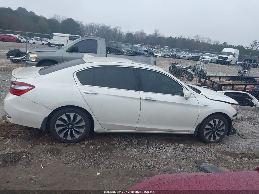 2017 Honda Accord Hybrid Ex-L VIN: JHMCR6F59HC000189 Lot: 43873217