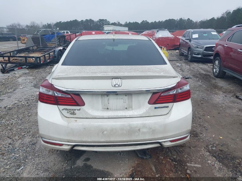 2017 Honda Accord Hybrid Ex-L VIN: JHMCR6F59HC000189 Lot: 43873217