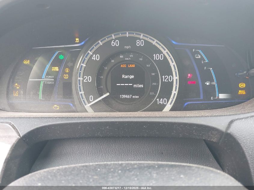 2017 Honda Accord Hybrid Ex-L VIN: JHMCR6F59HC000189 Lot: 43873217