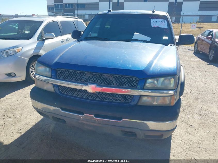 2004 Chevrolet Avalanche K1500 VIN: 3GNEK12T44G128604 Lot: 43873239