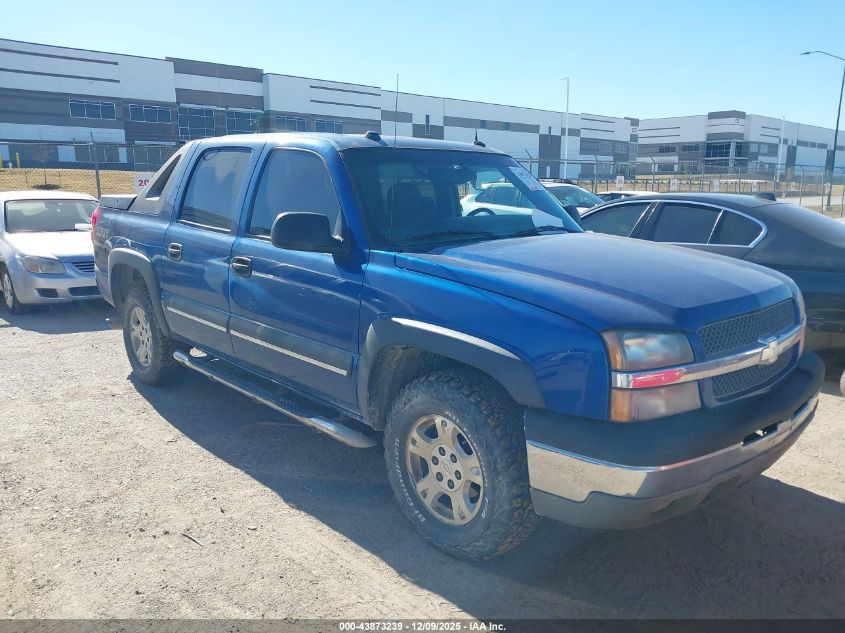 2004 Chevrolet Avalanche K1500 VIN: 3GNEK12T44G128604 Lot: 43873239