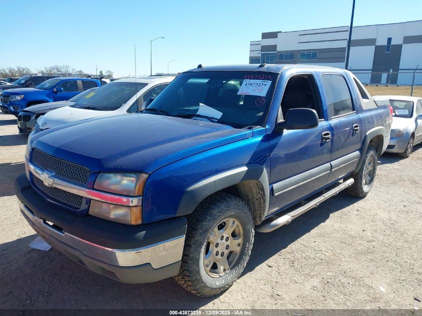 2004 Chevrolet Avalanche K1500 VIN: 3GNEK12T44G128604 Lot: 43873239
