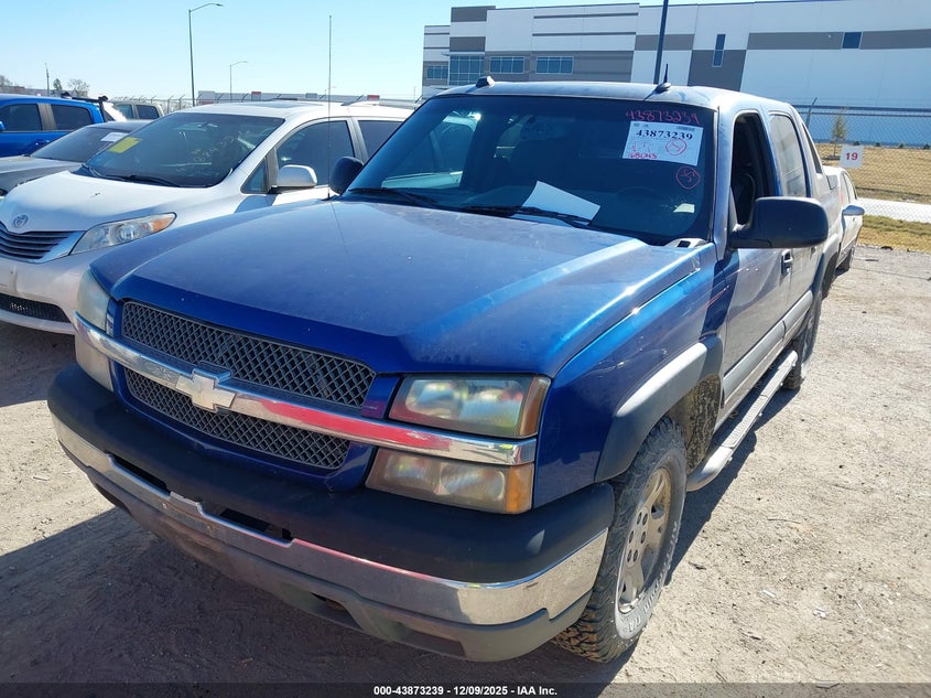 3GNEK12T44G128604 2004 CHEVROLET AVALANCHE photo no. 2