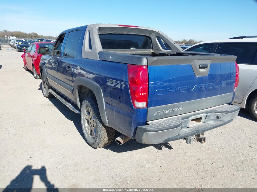 3GNEK12T44G128604 2004 CHEVROLET AVALANCHE photo no. 3