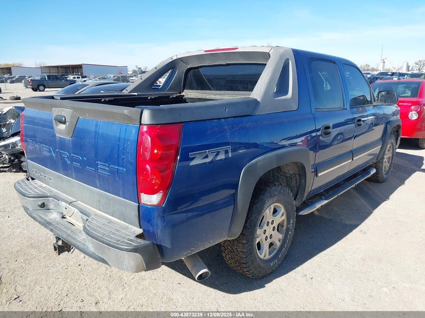 3GNEK12T44G128604 2004 CHEVROLET AVALANCHE photo no. 4