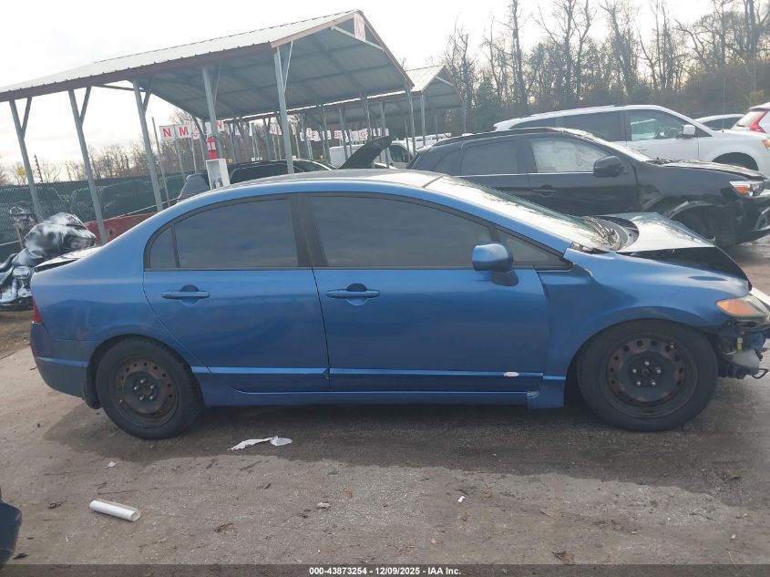 2008 Honda Civic Lx VIN: 1HGFA16558L086126 Lot: 43873254