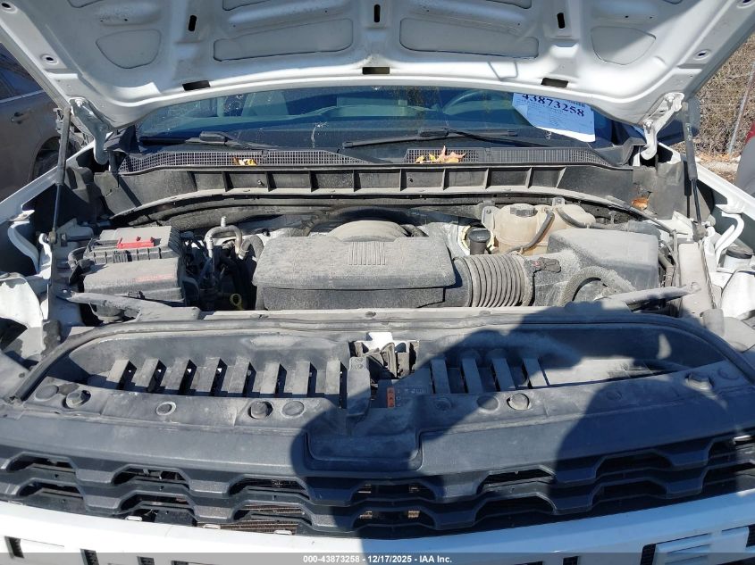 2021 Chevrolet Silverado 1500 2Wd Long Bed Wt VIN: 3GCNWAEF7MG471927 Lot: 43873258