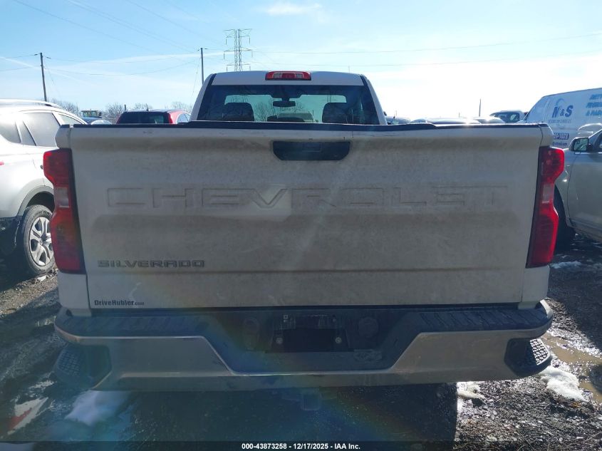 2021 Chevrolet Silverado 1500 2Wd Long Bed Wt VIN: 3GCNWAEF7MG471927 Lot: 43873258