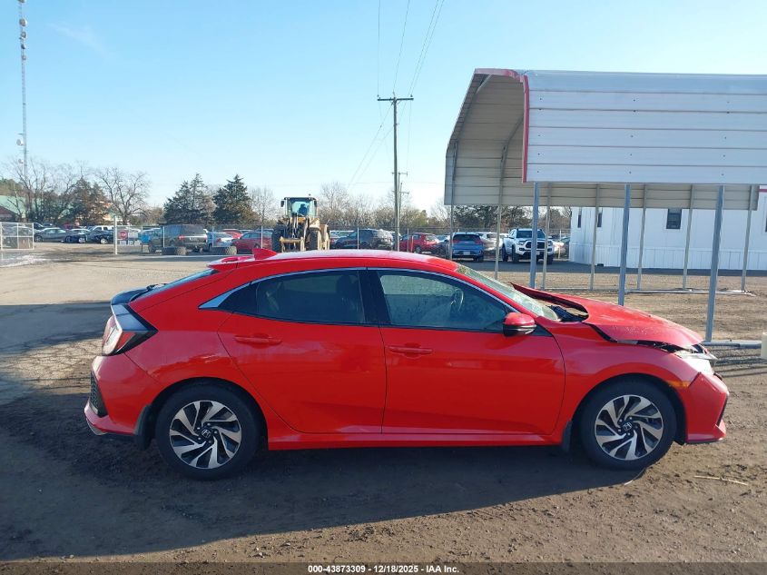 2019 Honda Civic Lx VIN: SHHFK7H3XKU215254 Lot: 43873309
