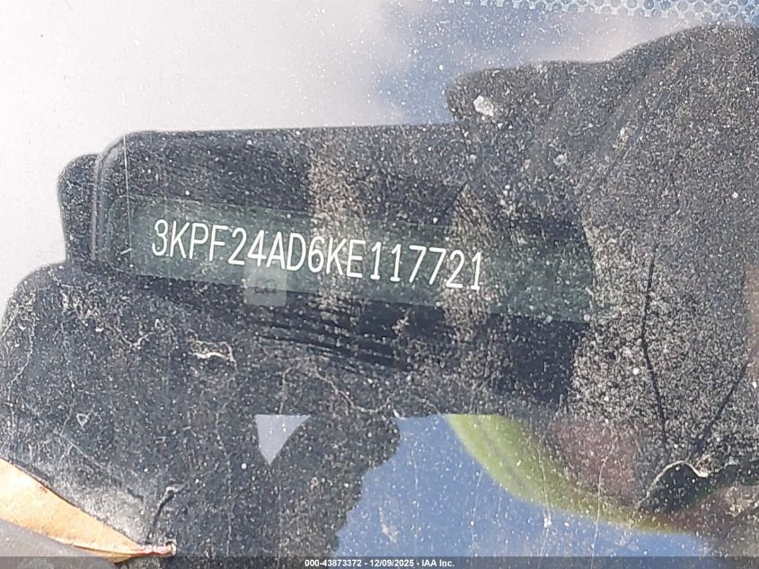 2019 Kia Forte Lxs VIN: 3KPF24AD6KE117721 Lot: 43873372