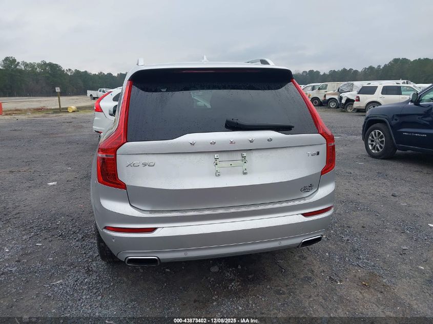 2019 Volvo Xc90 T6 Momentum VIN: YV4A22PK5K1496280 Lot: 43873402