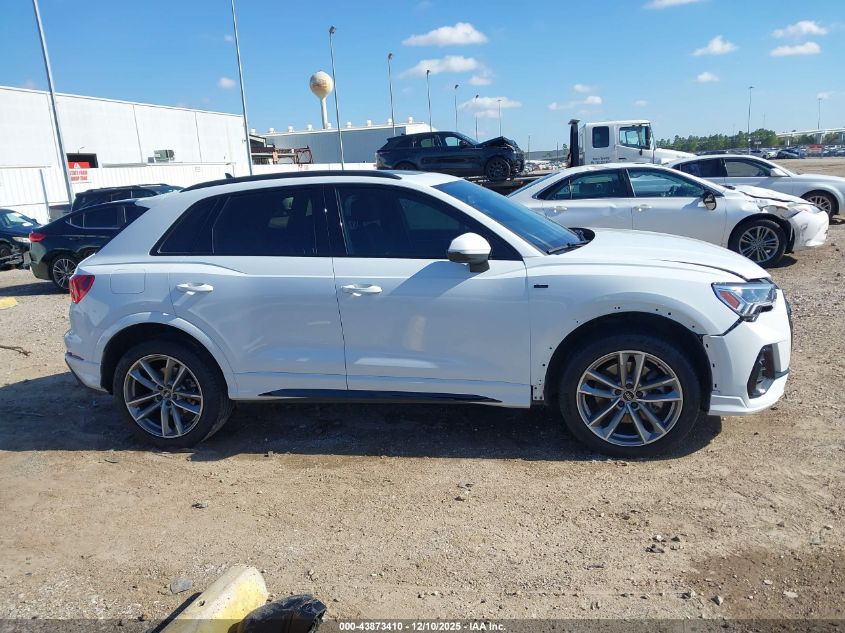 2024 Audi Q3 Premium Plus 45 Tfsi S Line Quattro Tiptronic VIN: WA1EECF3XR1085456 Lot: 43873410