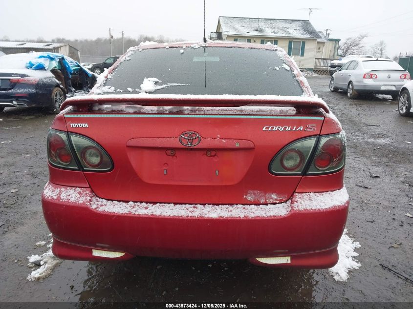 2008 Toyota Corolla S VIN: 2T1BR32E38C932879 Lot: 43873424