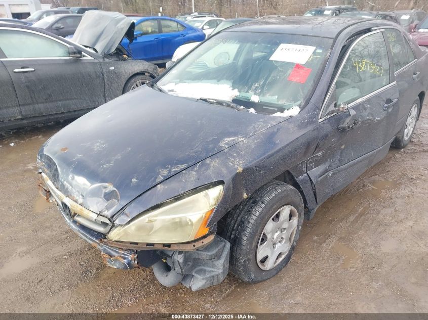 2006 Honda Accord 2.4 Lx VIN: 3HGCM56466G706260 Lot: 43873427