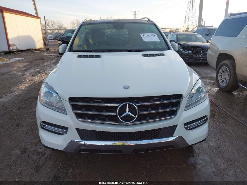 2012 Mercedes-Benz Ml 350 Bluetec 4Matic VIN: 4JGDA2EB7CA050795 Lot: 43873440
