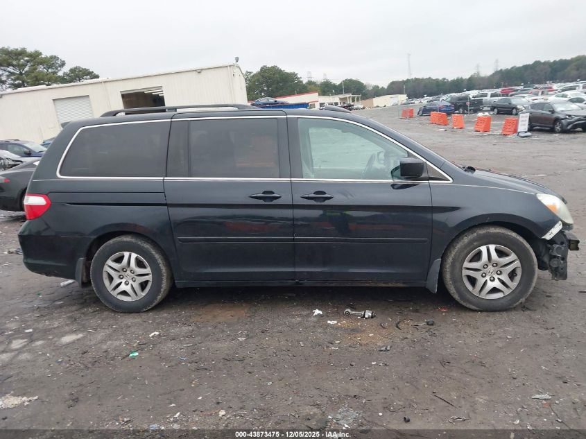 2007 Honda Odyssey Ex-L VIN: 5FNRL38637B109816 Lot: 43873475