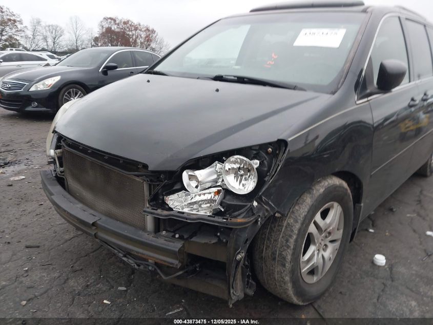 2007 Honda Odyssey Ex-L VIN: 5FNRL38637B109816 Lot: 43873475